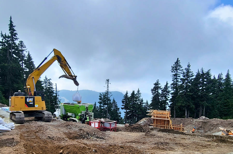 Cypress Mountain Sky Chair Pour